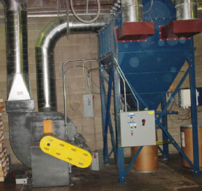 Industrial Air Filtration Product Location Photography