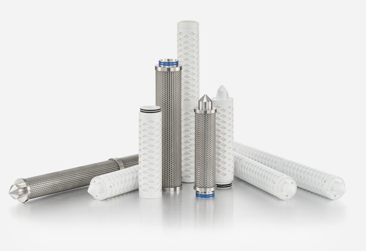 Image 2 : Éléments de filtre en profondeur et de filtre à membrane LifeTec