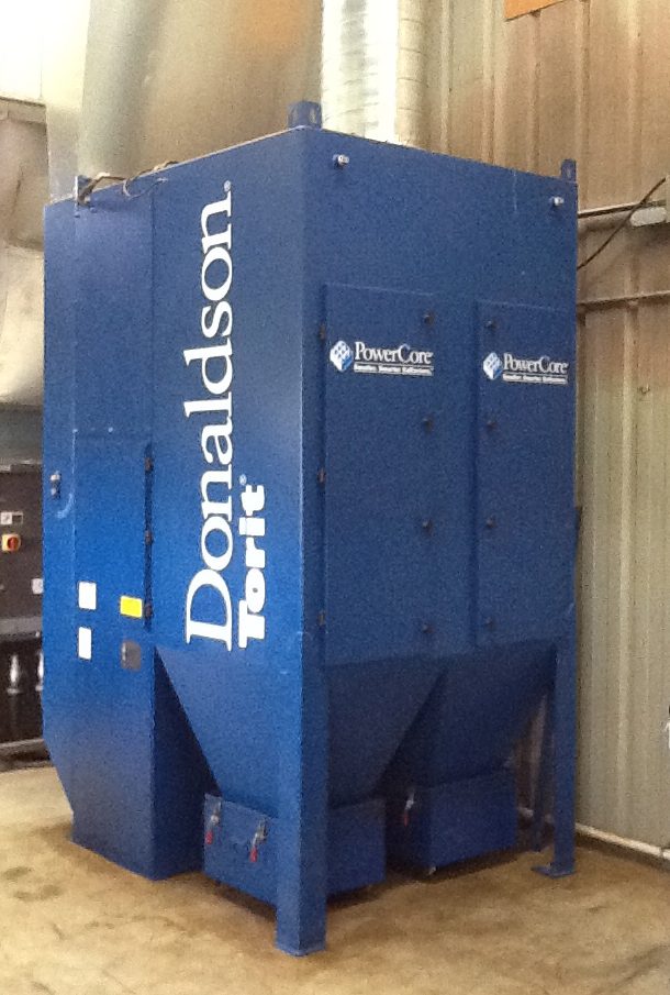 PowerCore TG 12-2 Collettore di polveri in acciaio