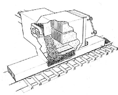  図3 - ベルト搬送の集塵機 