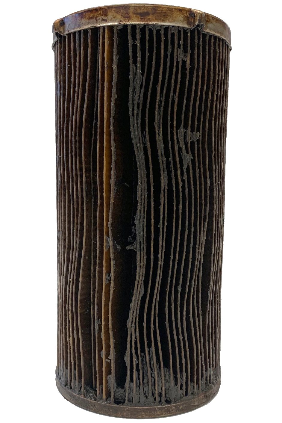 グリセリンで破損したフューエルフィルター