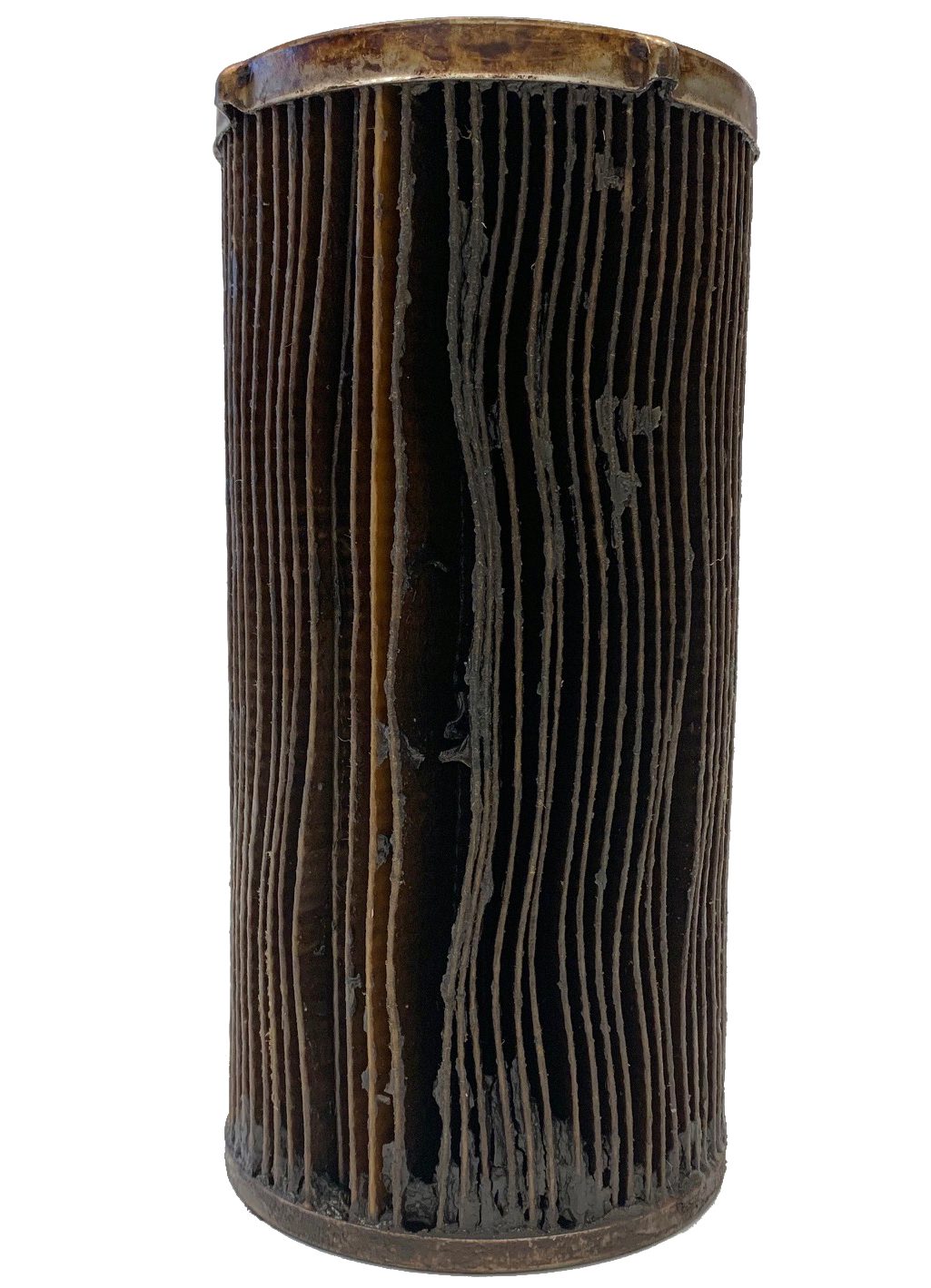 グリセリンで破損したフューエルフィルター