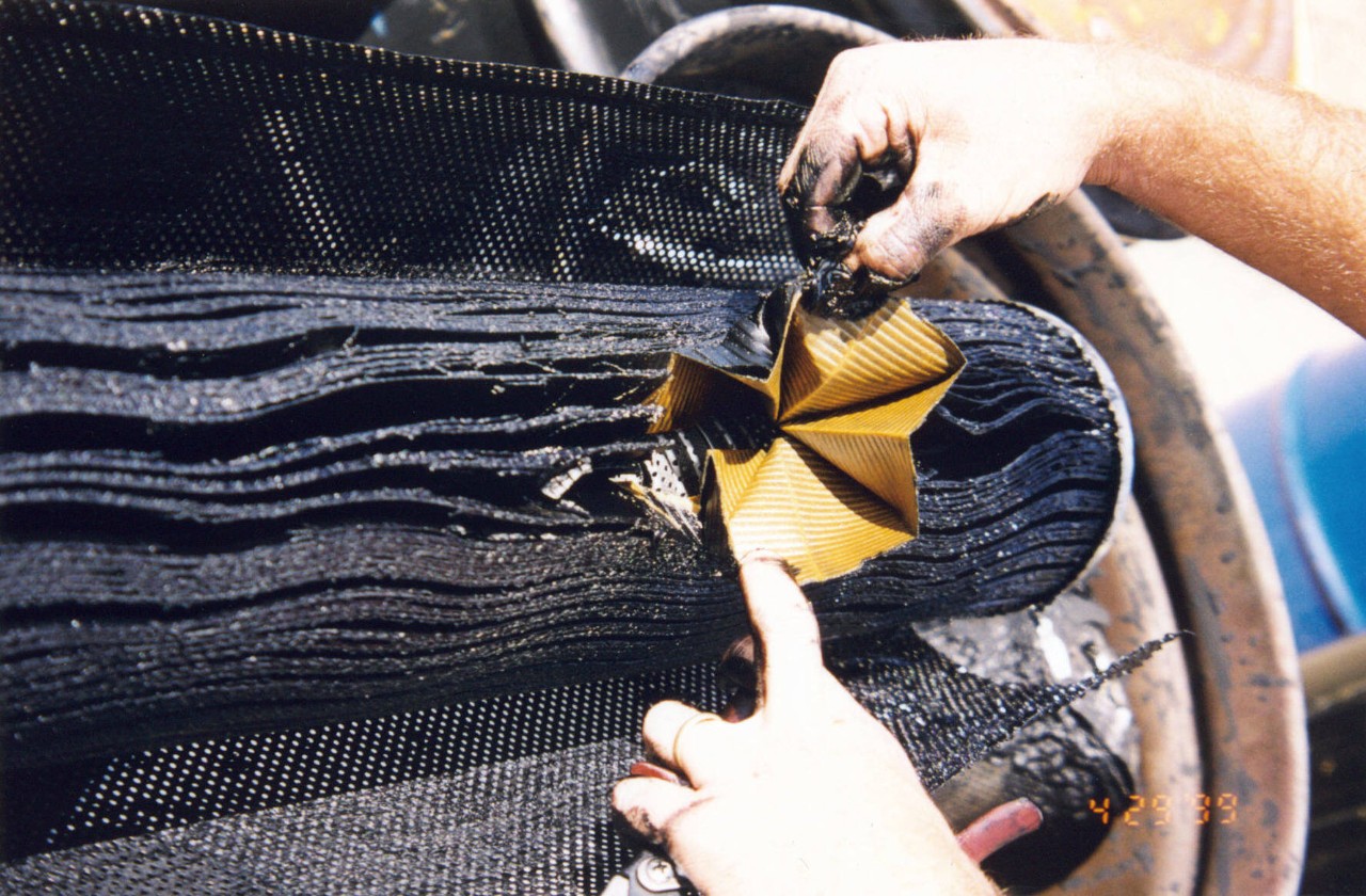 필터가 막혔습니다