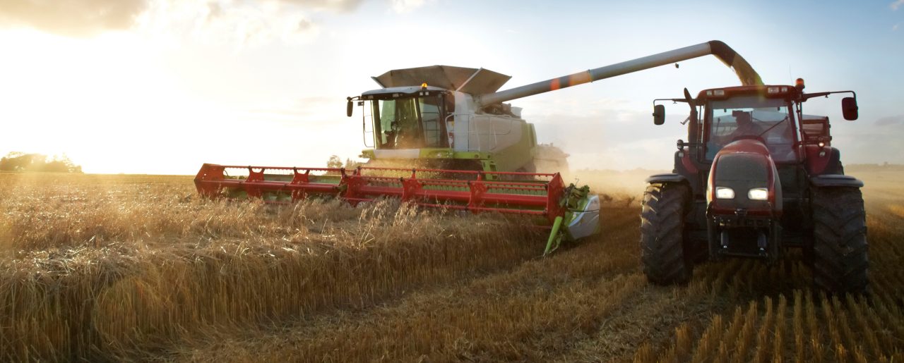 Agriculture Combine Tractor