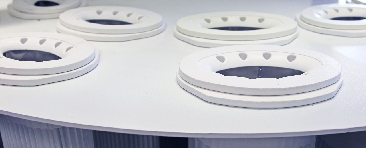 Wytrzymałe worki plisowane w ścianie sitowej