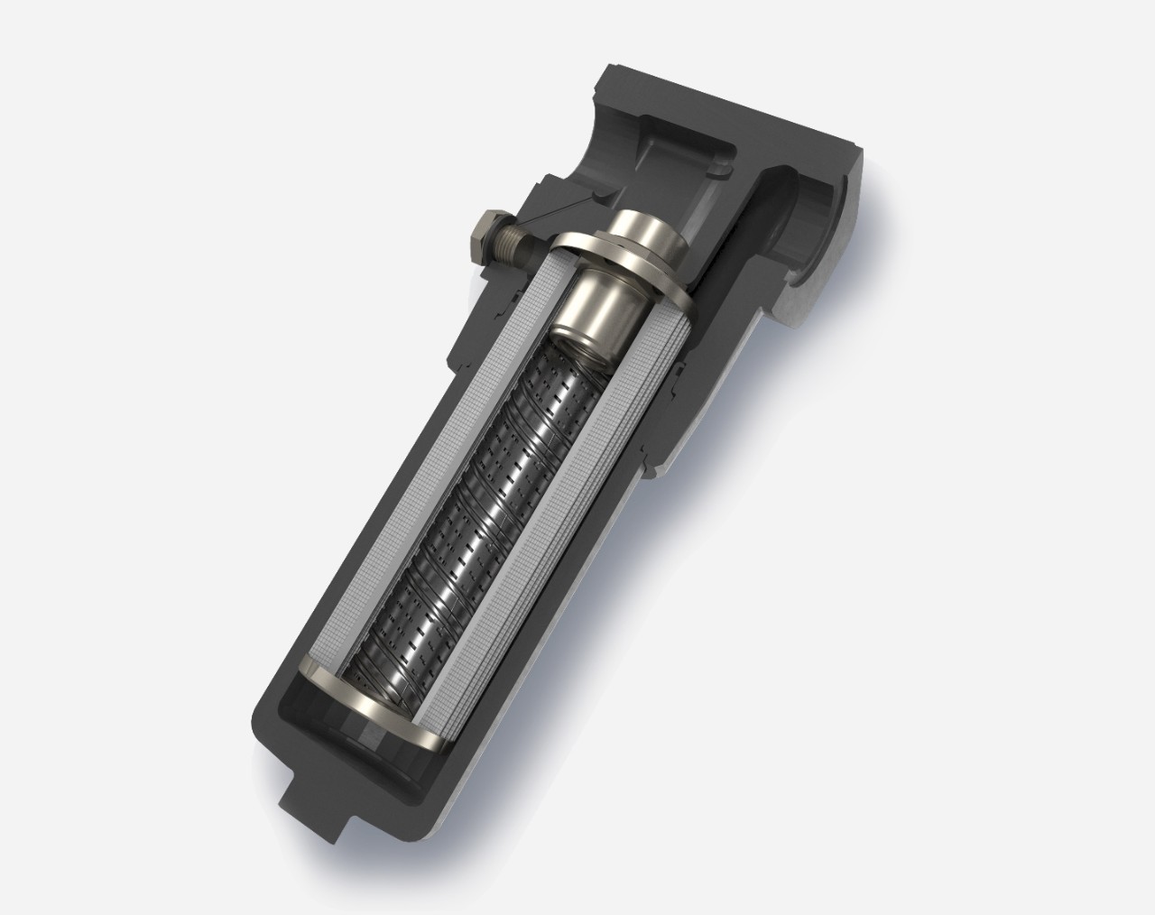 Conjunto de filtro hidráulico de alta pressão